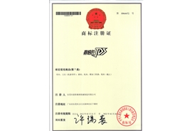 Trademark registration certificate 3